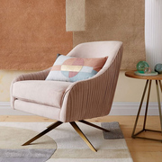 沙发椅子单人网红书房，客厅艺术感创意轻奢欧式设计师休闲家用躺椅