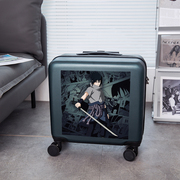 火影行李箱学生旅行箱小拉杆，男孩141518寸迷你拉杆箱可爱涂鸦儿童