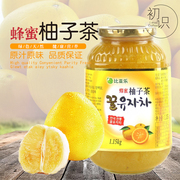 比亚乐蜂蜜柚子茶1150g韩国进口蜜炼柚子酱水果果味茶蜜柚