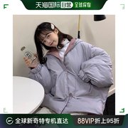 韩国直邮女士休闲泡泡袖，范儿gfriend装收藏品暖和的短款羽绒服