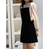拙列2件套圆领防晒气质衬衫，+黑色韩系连衣裙09412-32