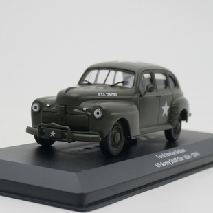 ixo143fordfordorsedan二战美军陆军，参谋车合金汽车模型玩具