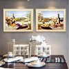 美式餐厅装饰画墙面装饰单幅欧式油画现代简约饭厅挂画壁画水果画