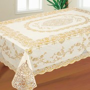 桌布防水防油免洗防烫欧式pvc长方形餐桌布，台布茶几桌垫家用餐布