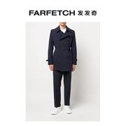 Mackintosh男士KINGS 双排扣短款外套FARFETCH发发奇