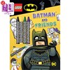 海外直订Lego Batman  Batman and Friends 乐高蝙蝠侠：蝙蝠侠和朋友们