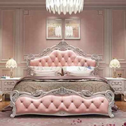 欧式床双人床主卧室公主床现代简约大床18米婚床实木单人床15米