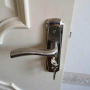 304不锈钢铜锁芯锁实木门锁双舌静音执手锁室内卧室木门锁房门锁