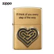 zippo打火机zippo正版男士打火机爱情迷宫心机迷