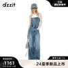 dzzit地素牛仔连体，长裤2024夏季早春潮流，设计丹宁格调女