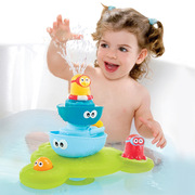 幼奇多yookidoo喷水浮船 宝宝玩水戏水 婴幼儿童浴室洗澡感知玩具