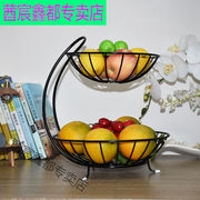 水果盘高档好看的水果盘多层水果篮客厅创意时尚果盘简约中式现代