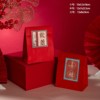中国风中式结婚订婚牛皮纸喜糖袋红色创意包装婚礼大号礼盒