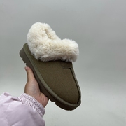 2023处理秋冬断码超纤女鞋，雪地靴厚底休闲舒适保暖时尚毛口短靴