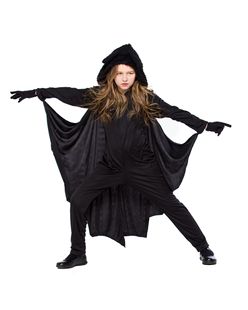 中性儿童表演服连体裤动物，蝙蝠装造型装万圣节服装童装舞台演出服