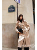 英国11.18名品warehouse女装，金属色双排扣大衣