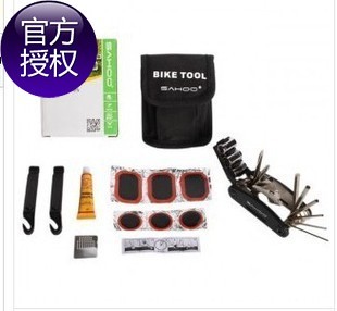ROSWHEEL 乐炫21042自行车工具套装 修车工具补胎工具 组合工具包