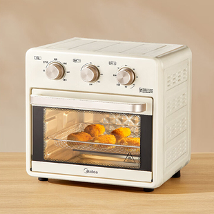 美的电烤箱家用多功能精准控温定时调节隔热防烫15L小烤箱PT1511