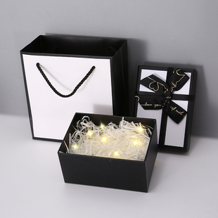 口红礼盒空盒盒包装盒，伴手礼盒新年情人节，仪式感生日礼物盒子