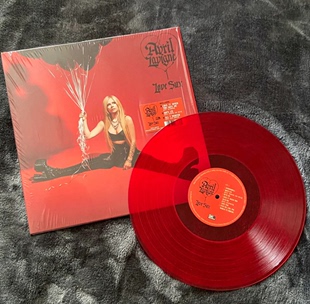 正版 艾薇儿专辑 Avril Lavigne Love Sux LP 黑胶唱片 红胶