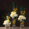 室内装饰花卉餐桌花瓶仿真花套装假花摆件客厅混合式插花摆设花艺