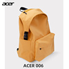 Acer/宏碁背包女士外出旅游时尚纯色大容量双肩包日常百搭通勤包