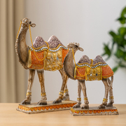 丝绸之路新疆敦煌骆驼，摆件旅游纪念工艺，创意书房办公室装饰品