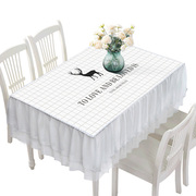 全包长方形巾蕾丝茶几桌布餐桌布套餐桌桌布防尘罩客厅家用盖布艺