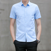 Men's Business Formal Short Sleeve Shirt男士商务正装短袖衬衫