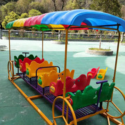 幼儿园荡船12座户外大型玩具塑料，荡椅彩棚荡船儿童，室外游乐设备
