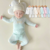 儿童长袖套装莫代尔高腰二件套宝宝薄款卡通空调服婴幼儿睡衣夏季