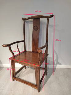 新中式实木餐椅现代中式全实木，餐椅简约大气水曲柳实木餐厅椅子