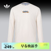 运动长袖T恤男女adidas Originals阿迪达斯三叶草IY5375