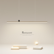 led吊灯创意餐厅灯简约现代客厅，灯卧室灯，饭厅吧台灯餐桌岛台灯具