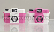 HOLGA LOMO相机120钥匙圈双色组相机模型小挂件奖品情侣