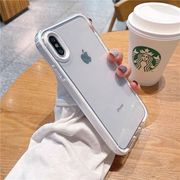 小红书高档白边适用11ProMax苹果13手机壳iPhone12透明防摔保护套X/XS/XR硅胶8plus7plus情侣XSMAX男女12