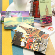 文具韩版复古lomo优雅风景，套装书签卡片图册手册，创意小清新文艺