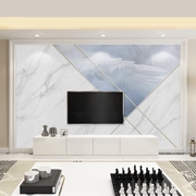 电视背景墙壁纸壁画墙布壁布2023装饰3d立体现代简约5d客厅8d