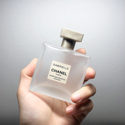 大牌香水分装瓶小样瓶方形玻璃，按压喷雾50毫升大容量化妆品空瓶子