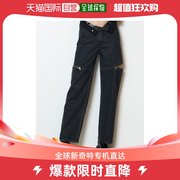 日本直邮murua女士侧拉链，高腰牛仔短裤2023秋冬潮流设计