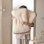 全棉针织棉菠萝护颈枕，矫正分区护颈椎，男女枕头助睡眠功能整头枕芯