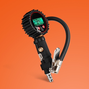 酷莱普高精度胎压表气压表可放气汽车测轮胎压力，数显加气表打气