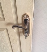 青古铜门锁室内欧式实木房门锁把手卧室防盗锁静音机械门锁