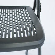 加宽塑料折叠椅等候便携展会演唱会椅子培训会议折叠椅子