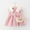 女宝宝裙子0-2-3岁4女童夏装，1婴儿春夏季衣服，洋气6个月女童公主裙