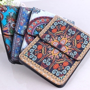 新疆旅游纪念品民族风零钱手机包小背包拉链多层钱夹零钱包含背带
