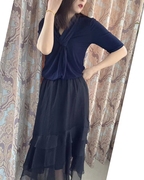 气质女短袖T宽松垂感夏季时尚小衫搭配气质单件经典上衣女潮