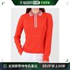 韩国直邮gfore外套男女款红色，polo领设计感长袖百搭休闲防晒舒适