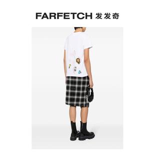 babymilo女士图案印花棉，t恤farfetch发发奇