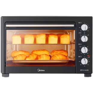 美的电烤箱多功能烘焙小烤箱家用智能控温迷你蛋糕面包烘烤箱